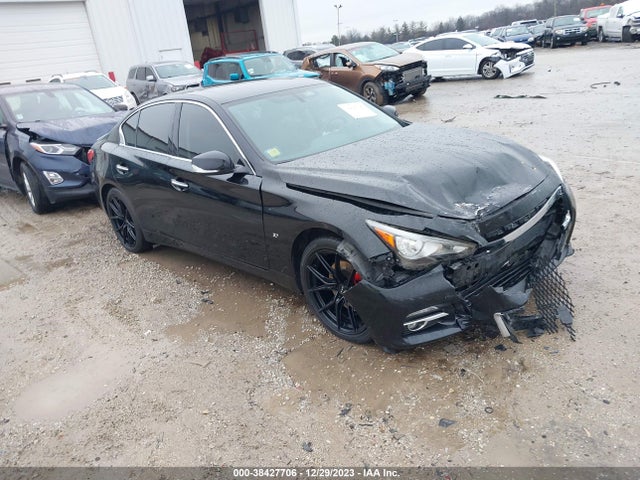 2015 Infiniti Q50 Premium მანქანა იყიდება აუქციონზე, vin: JN1BV7AR1FM402386, აუქციონის ნომერი: 38427706