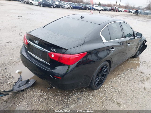 2015 Infiniti Q50 Premium მანქანა იყიდება აუქციონზე, vin: JN1BV7AR1FM402386, აუქციონის ნომერი: 38427706