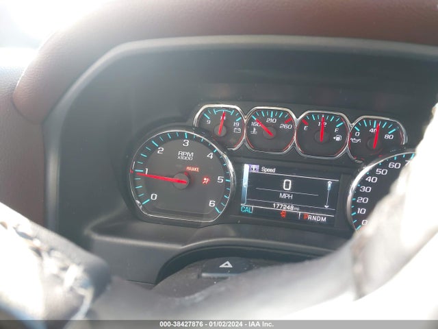 2015 CHEVROLET SILVERADO 1500 HIGH COUNTRY VIN: 3GCUKTEC1FG307665
