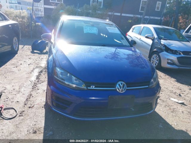 WVWUF7AUXGW108983 Volkswagen Golf R 4-door