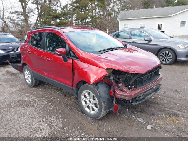 Aukcja sprzedaży 2021 Ford Ecosport Se, vin: MAJ3S2GE4MC426661, numer aukcji: 38428390
