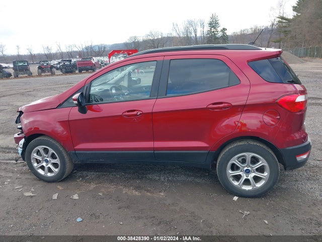 Aukcja sprzedaży 2021 Ford Ecosport Se, vin: MAJ3S2GE4MC426661, numer aukcji: 38428390