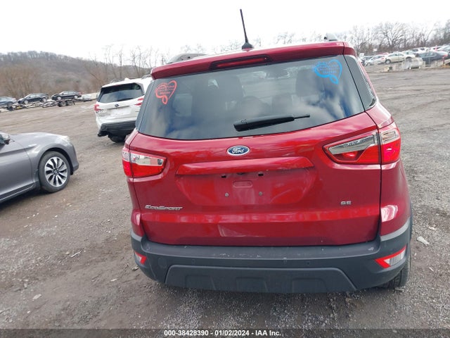 Aukcja sprzedaży 2021 Ford Ecosport Se, vin: MAJ3S2GE4MC426661, numer aukcji: 38428390