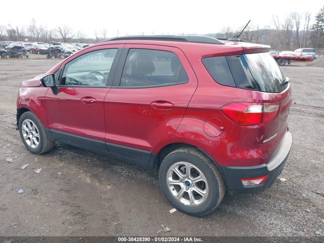 Aukcja sprzedaży 2021 Ford Ecosport Se, vin: MAJ3S2GE4MC426661, numer aukcji: 38428390