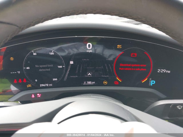 WP0AA2Y16NSA16132 Porsche Taycan