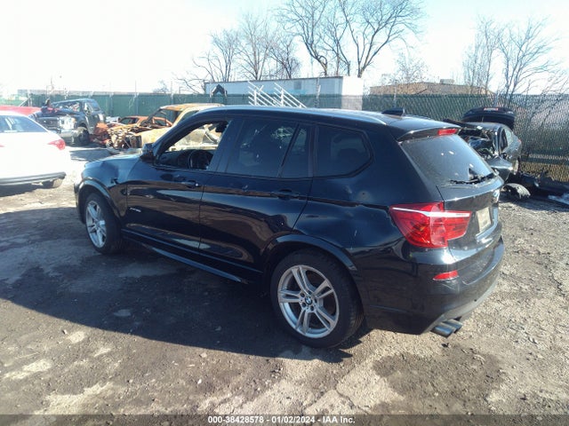2013 BMW X3 XDRIVE28I VIN: 5UXWX9C54D0A25833