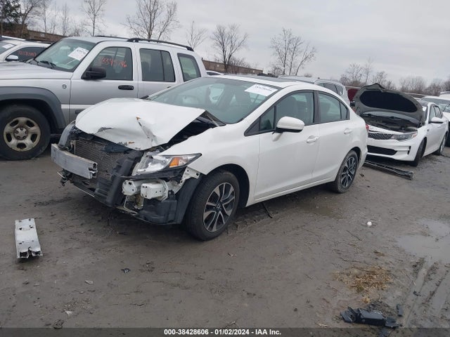 Honda CIVIC EX 2014 2HGFB2F85EH537917 Image 2
