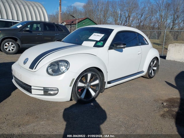 2013 VOLKSWAGEN BEETLE 2.0T TURBO VIN: 3VWVA7AT7DM616198