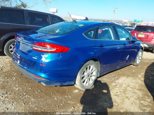 Ford FUSION SE 2017 3FA6P0HD9HR123861 Image 4