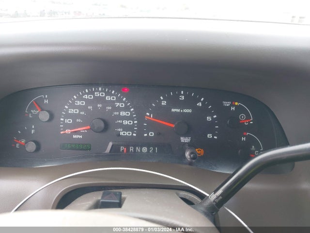 2003 FORD F-250 LARIAT/XL/XLT VIN: 1FTNW21S83EB60490