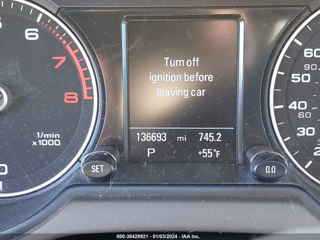 2013 AUDI Q5 2.0T PREMIUM VIN: WA1LFAFP6DA008801