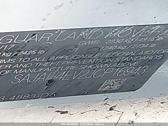 2018 JAGUAR XE SAJAH4EV2JCP16943 Photo 8