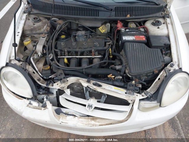 2002 DODGE NEON SE VIN: 1B3AS46C62D558424