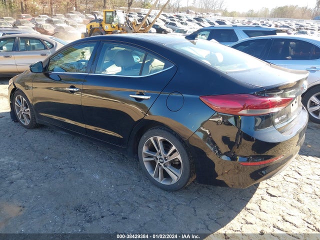 Hyundai Elantra Limited 2017 5NPD84LF7HH012016 Image 3