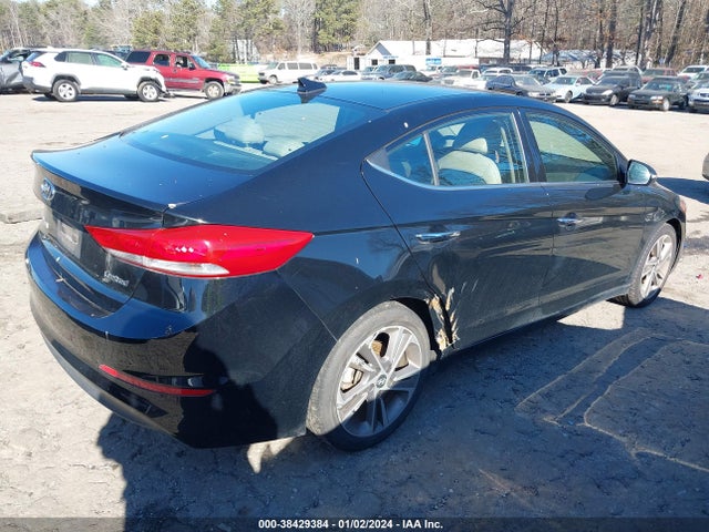 Hyundai Elantra Limited 2017 5NPD84LF7HH012016 Image 4