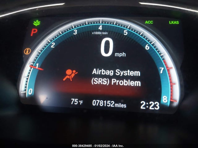 Honda Civic Lx 2020 2HGFC2F65LH500049 Image 15