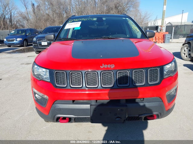 2018 JEEP COMPASS TRAILHAWK 4X4 VIN: 3C4NJDDB6JT210628