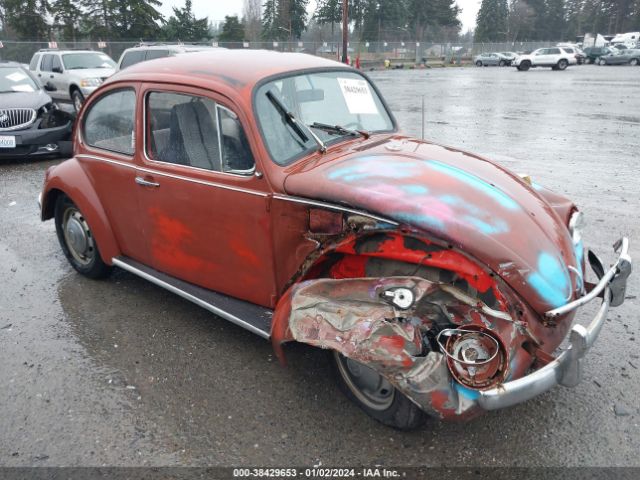 00000001122468175, 1972 Volkswagen Beetle on IAAI