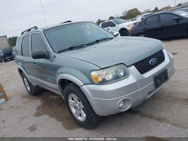 2007 FORD ESCAPE HYBRID VIN: 1FMCU49H77KA41060