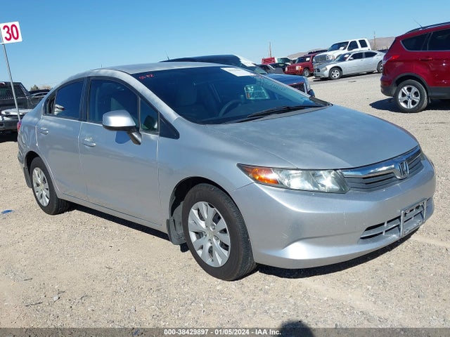 2012 HONDA CIVIC LX VIN: 2HGFB2F59CH320633