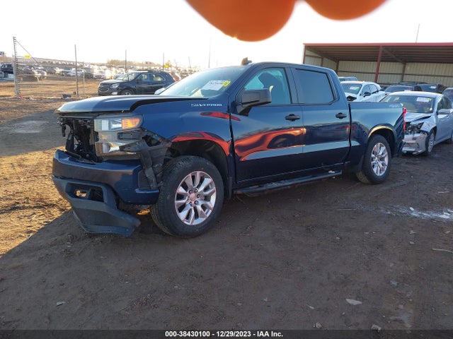 2019 CHEVROLET SILVERADO 1500 CUSTOM VIN: 1GCPYBEH6KZ413962