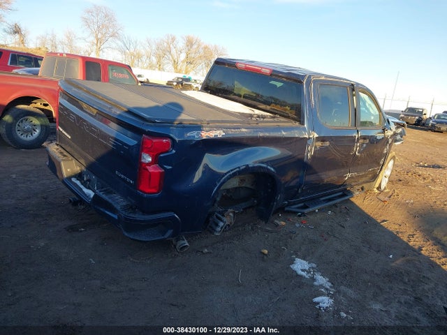 2019 CHEVROLET SILVERADO 1500 CUSTOM VIN: 1GCPYBEH6KZ413962