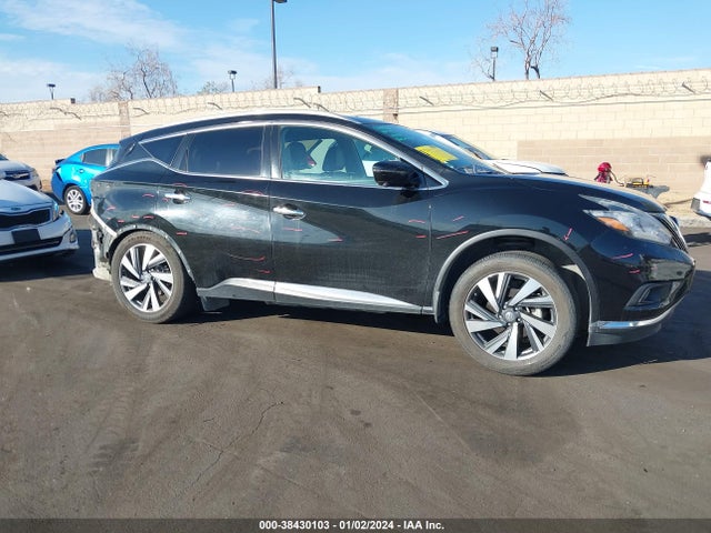 2017 NISSAN MURANO PLATINUM VIN: 5N1AZ2MGXHN155209