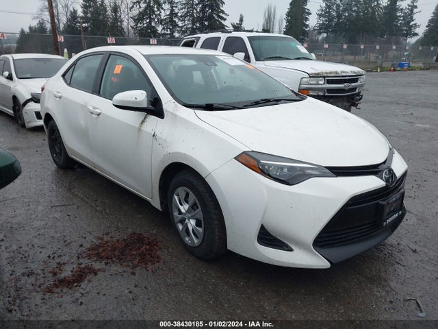 2019 TOYOTA COROLLA L VIN: 2T1BURHE2KC164196