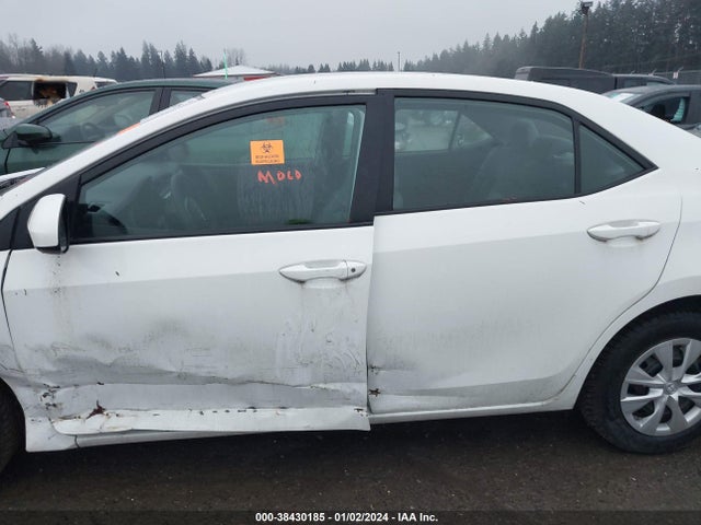 2019 TOYOTA COROLLA L VIN: 2T1BURHE2KC164196