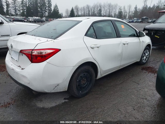 2019 TOYOTA COROLLA L VIN: 2T1BURHE2KC164196