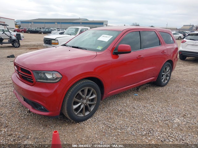 2014 DODGE DURANGO SXT VIN: 1C4RDHAG8EC539431