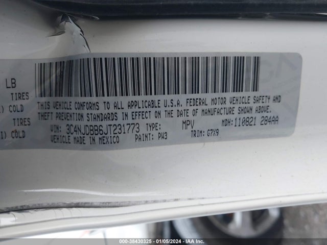 Jeep Compass Latitude 4x4 2018 3C4NJDBB6JT231773 Image 9