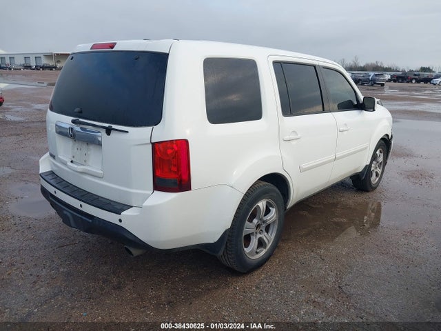 Honda Pilot Ex-l 2014 5FNYF3H55EB025830 Image 4