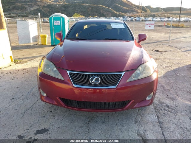 2007 LEXUS IS 250 VIN: JTHCK262X75008906
