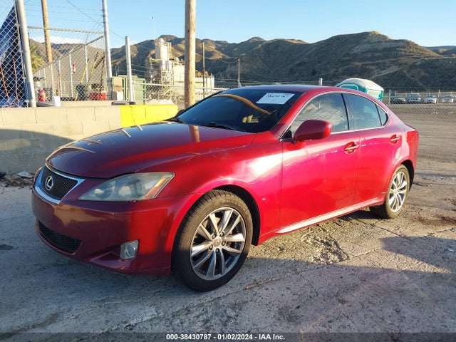 2007 LEXUS IS 250 VIN: JTHCK262X75008906