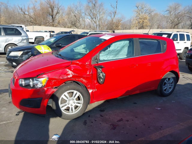 Chevrolet Sonic Lt Auto 2016 1G1JC6SBXG4185814 Image 14