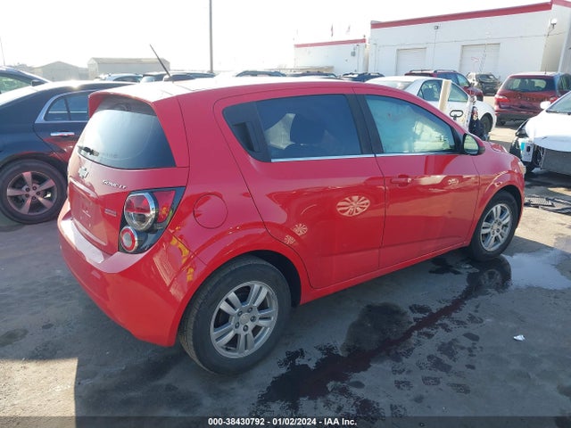 Chevrolet Sonic Lt Auto 2016 1G1JC6SBXG4185814 Image 4