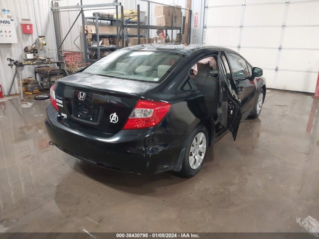 2012 HONDA CIVIC LX VIN: 2HGFB2F55CH599255