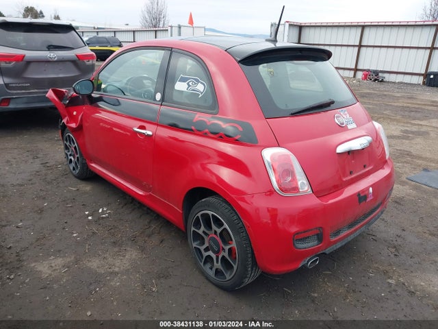 2012 FIAT 500 3C3CFFBR0CT500469 Photo 2