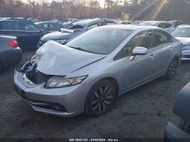 Honda Civic Ex-l 2014 19XFB2F90EE259219 Image 2