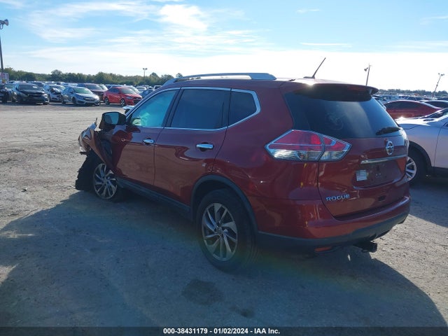 Nissan Rogue Sl 2015 5N1AT2MV7FC840423 Image 3