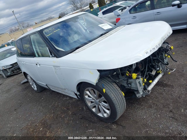 2016 LAND ROVER RANGE ROVER 3.0L V6 SUPERCHARGED HSE VIN: SALGS2VF6GA278139