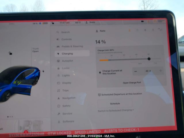 5YJ3E1EB1KF210948 Tesla Model 3 Long Range/performance