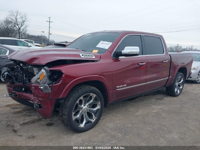 2021 RAM 1500 LIMITED 4X4 5'7 BOX VIN: 1C6SRFHM9MN790973