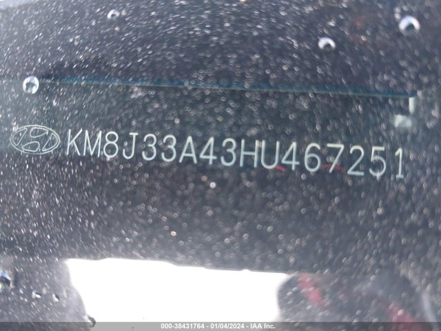 Hyundai TUCSON SE 2017 KM8J33A43HU467251 Image 9