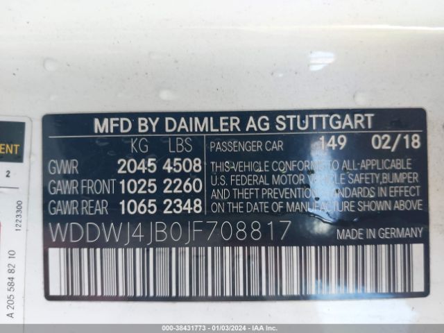 2018 MERCEDES-BENZ C 300 WDDWJ4JB0JF708817 Photo 8