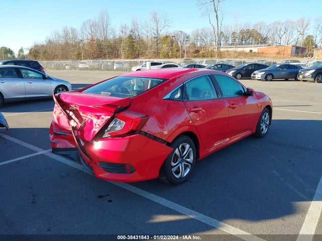 2016 HONDA CIVIC LX VIN: 2HGFC2F56GH552044