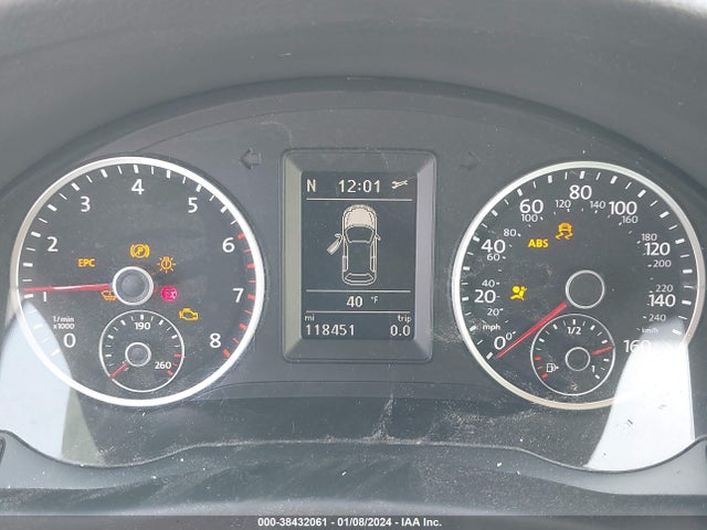 2014 VOLKSWAGEN TIGUAN SE VIN: WVGAV3AX0EW506141