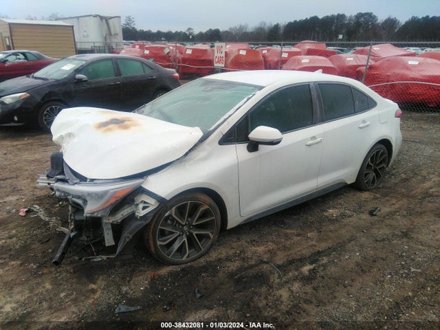 Toyota COROLLA SE 2020 5YFS4RCEXLP034711 Image 2