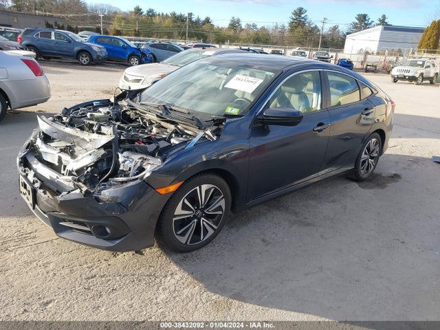 Honda Civic Ex-t 2018 JHMFC1F34JX019361 Image 2